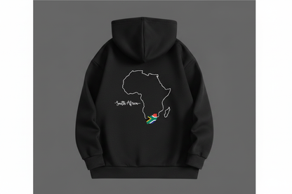 Black hoodie back