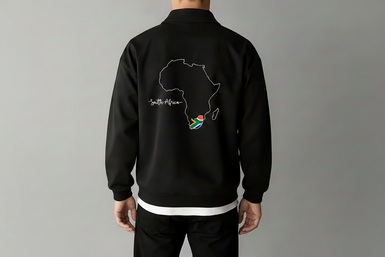 South Africa Logo Jersey Back - Transparent Fill