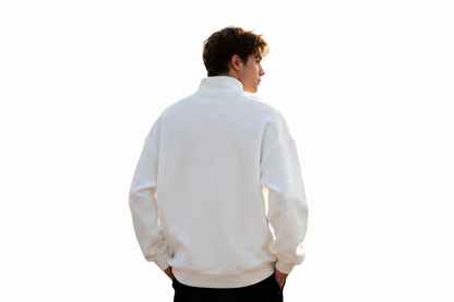 White Background Sweatshirt